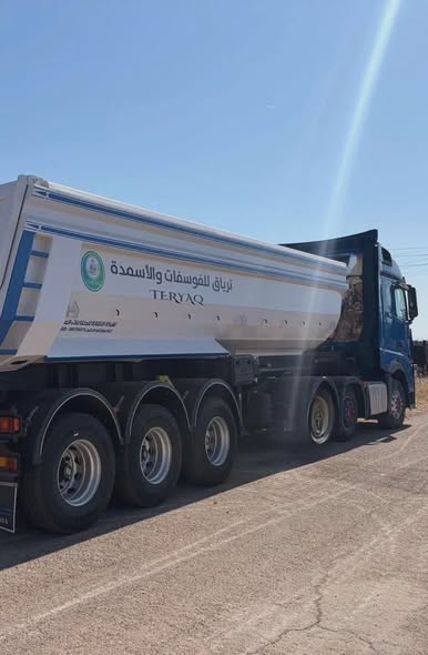 TERYAQ phosphate transport truck